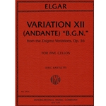 Variation XII (Andante) "B.G.N." -