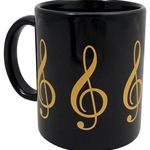 3-D G-Clef Mug