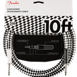Fender Pro Instrument Cable 10' Checkerboard