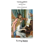 Valse Caprices in D-flat, Op. 33 -