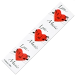 The Music Gifts Company BM04 Love Music Bookmark