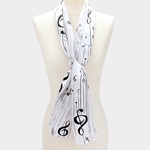 Melodious Satin Scarf