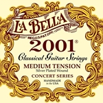 La Bella 2001MED 2001 Classical Guitar Set Medium Tension