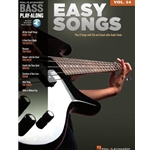 Easy Songs - Bass Play-Along Volume 34 - Easy