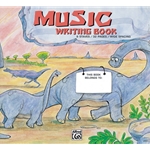 Music Writing Book (Dinosaur) - Beginner