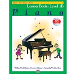 Alfred's Basic Piano Library: Lesson Book w/ CD - 1B