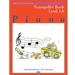 Alfred's Basic Piano Library: Notespeller Book - 1A