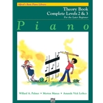 Alfred's Basic Piano Library: Theory Book Complete - 2 & 3
