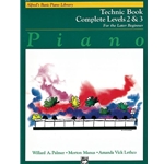 Alfred's Basic Piano Library: Technic Book Complete - 2 & 3