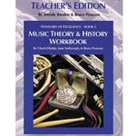 Standard of Excellence: Theory & History Workbook Book 2 - Teacher's Edition - Intermediate
