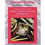 Standard of Excellence: Theory & History Workbook Book 1 - Teacher's Edition - Beginning