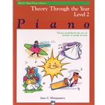 Alfred's Basic Piano Library: Theory Through the Year Book - 2