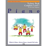 Alfred's Basic Piano Library: Technic Book Complete - 1
