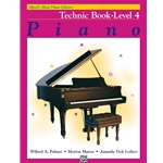 Alfred's Basic Piano Library: Technic Book - 4