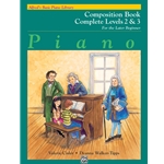 Alfred's Basic Piano Library: Composition Book Complete - 2 & 3