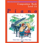 Alfred's Basic Piano Library: Composition Book - 1A