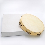 Cardinal Percussion CPTAMB10S06H Tambourine w/ Head 10"