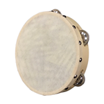 Cardinal Percussion CPTAMB8S05H Tambourine w/ Head 8"