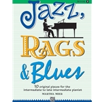 Jazz, Rags, & Blues Book 3 - Intermediate to Late Intermediate