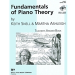 Fundamentals of Piano Theory - Answer Book - 2