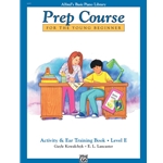 Alfred's Basic Piano Prep Course: Activity & Ear Training - E