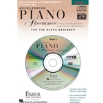 Accelerated Piano Adventures: Accompaniment CD Set - 1