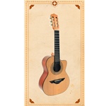 H. Jimenez LR1C Voz de Trio Requinto w/Bag