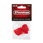 Dunlop 47P3N Jazz III Nylon Picks - 6 Pack