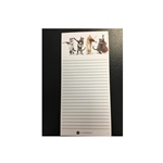 Music Gifts Company CL17 Shopping Pad - Cats Love Music