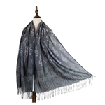 Pashmina Scarf with Treble Clefs