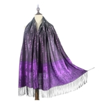Pashmina Scarf with Treble Clefs