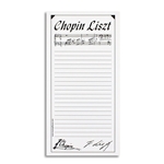 Music Gifts Company CL01 Chopin Liszt - Black & White