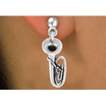 Music Gifts Company RE07 Tuba Earrings