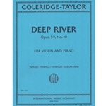 Deep River, Opus 59, No. 10 For Violin And Piano -