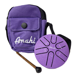 Amahi KLG3 Steel Tongue Drum w/ Bag and Mallet 3"