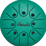 Amahi KLG6 Steel Tongue Drum w/ Bag and Mallets 6"