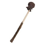 Mid-East Frame Drum Beater - Leather Wrapped