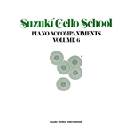 Suzuki Cello School, Volume 6 - 6 Cello
