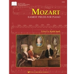 Mozart: Easiest Pieces for Piano - Late Elementary to Early Intermediate Piano