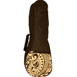 Kala UB-CR Uke Bag - Cream Pattern Concert, Soprano