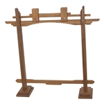 DOBANI GSCW10 Gong Stand - Walnut 10"