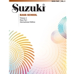 Suzuki Bass School, Volume 4 - International Edition - 4 Double Bass, String Bass