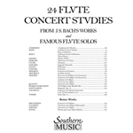 24 Flute Concert Studies -