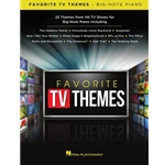 Favorite TV Themes - Big Note Piano