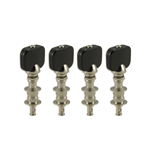 Grover 870 Sta-Tite Banjo/Dulcimer Tuning Machine Set (4-strings)