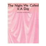 The Night We Called It A Day -  Piano-Vocal-Guitar
