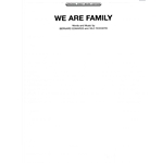 We Are Family -  Piano-Vocal-Guitar