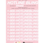 Hotline Bling -  Piano-Vocal-Guitar