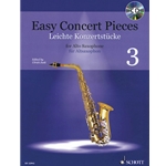 Easy Concert Pieces Book 3 for Alto Saxophone - Intermediate Alto Sax
