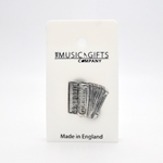 Music Gifts Company M23 Accordion Pewter Pin